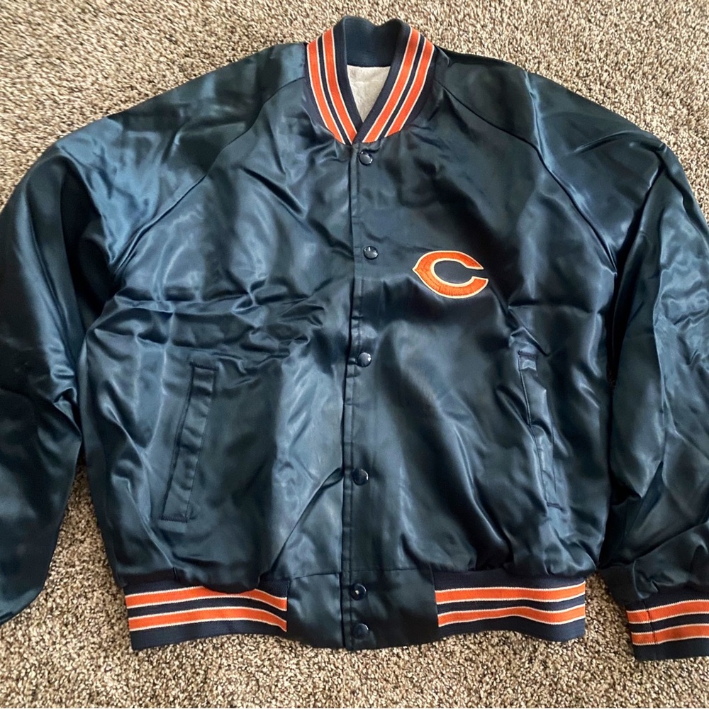 Vintage Chicago Bears Bomber Jacket - M